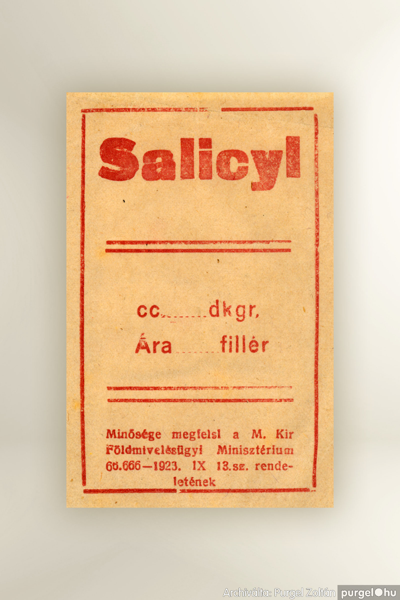041 Salicyl papírtasak – Archiválta：PURGEL ZOLTÁN©.jpg